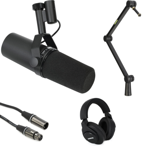 SM7B Dynamic Microphone with Boom Arm