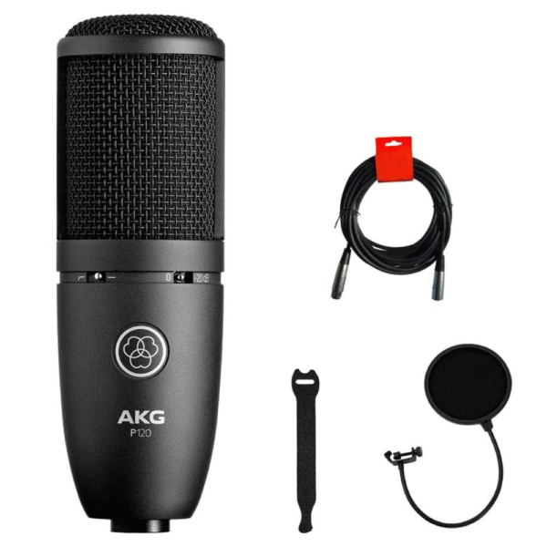 P120 Cardioid Condenser Microphone (Black)