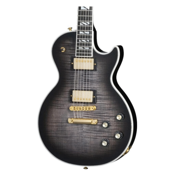 Electric Guitar Les Paul Modern Supreme Transparent Ebony Burst