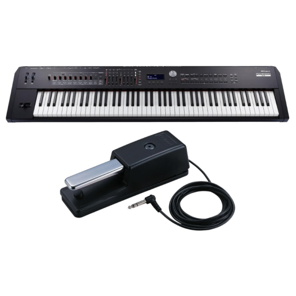 RD-2000 EX 88-Key Stage Piano Keyboard w/DP-10 Sustain Pedal